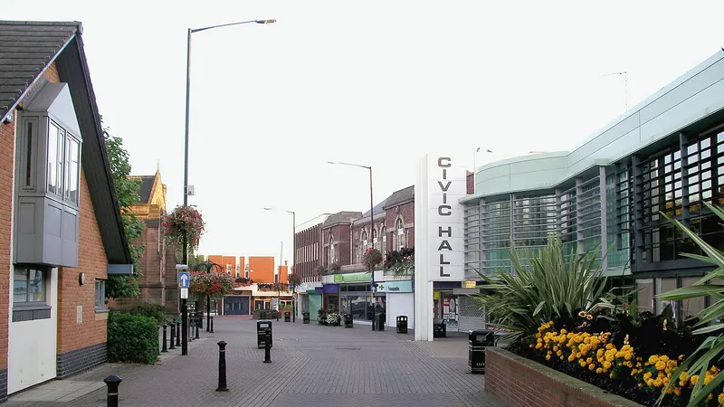 Bedworth Civic Hall, Bedworth town centre