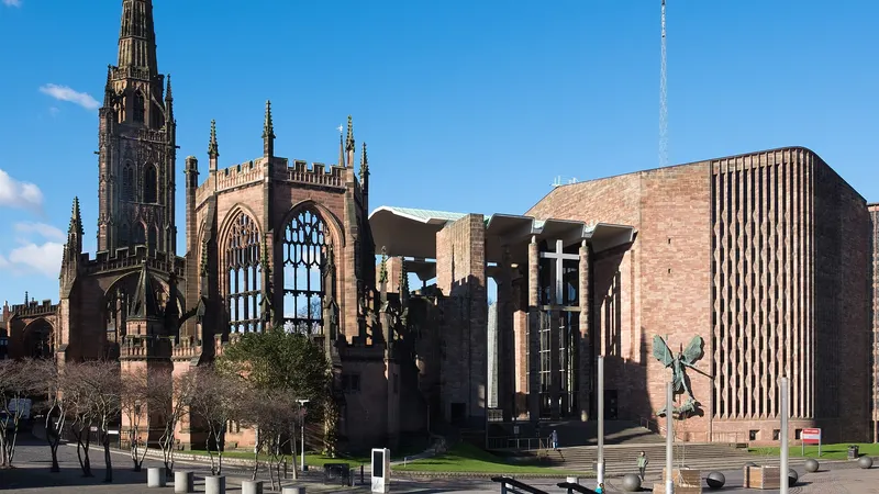Coventry Cathedral, Coventry city centre