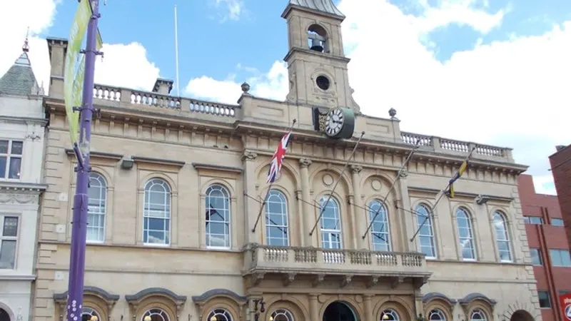 Loughborough Town Hall on Market Place