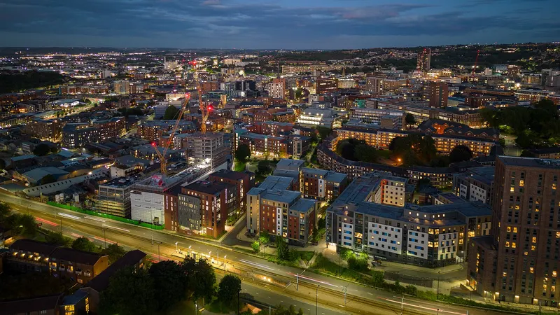 Sheffield city centre