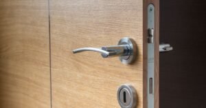 how to make front door more secure